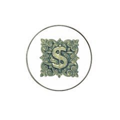 Money Symbol Ornament Hat Clip Ball Marker by dflcprints