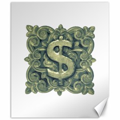 Money Symbol Ornament Canvas 20  X 24   by dflcprints