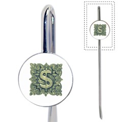 Money Symbol Ornament Book Mark by dflcprints