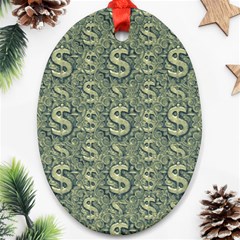 Money Symbol Ornament Ornament (oval)