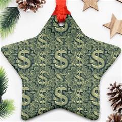 Money Symbol Ornament Ornament (star)