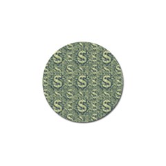 Money Symbol Ornament Golf Ball Marker