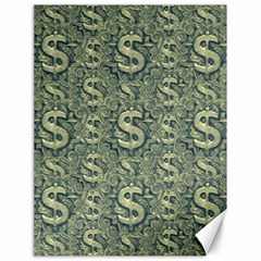 Money Symbol Ornament Canvas 18  X 24  