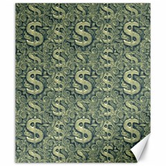 Money Symbol Ornament Canvas 20  X 24  