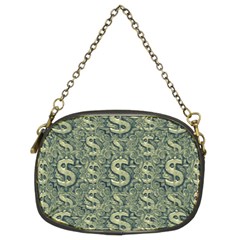 Money Symbol Ornament Chain Purses (two Sides) 