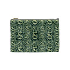 Money Symbol Ornament Cosmetic Bag (medium)  by dflcprintsclothing