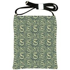 Money Symbol Ornament Shoulder Sling Bags