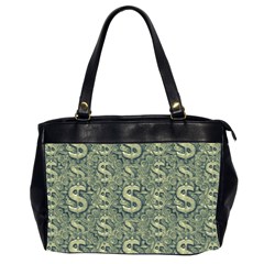 Money Symbol Ornament Office Handbags (2 Sides) 