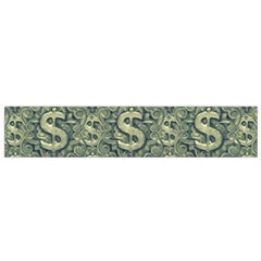 Money Symbol Ornament Flano Scarf (small)