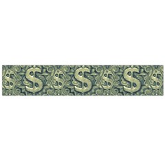 Money Symbol Ornament Flano Scarf (large)