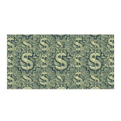 Money Symbol Ornament Satin Wrap