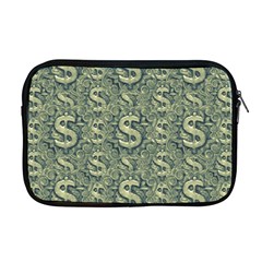 Money Symbol Ornament Apple Macbook Pro 17  Zipper Case