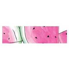 Cute watermelon Satin Scarf (Oblong)