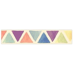 Colorful Triangle Flano Scarf (small) by Brittlevirginclothing