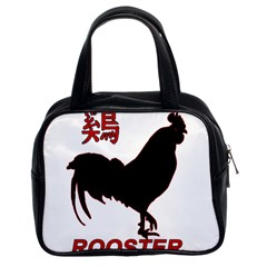 Year Of The Rooster - Chinese New Year Classic Handbags (2 Sides) by Valentinaart