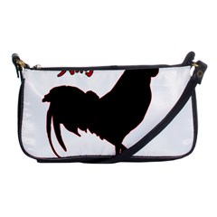 Year Of The Rooster - Chinese New Year Shoulder Clutch Bags by Valentinaart