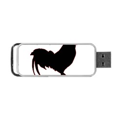 Year Of The Rooster - Chinese New Year Portable Usb Flash (one Side) by Valentinaart