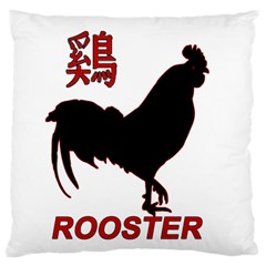 Year Of The Rooster - Chinese New Year Standard Flano Cushion Case (one Side) by Valentinaart