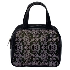 Line Geometry Pattern Geometric Classic Handbags (one Side)