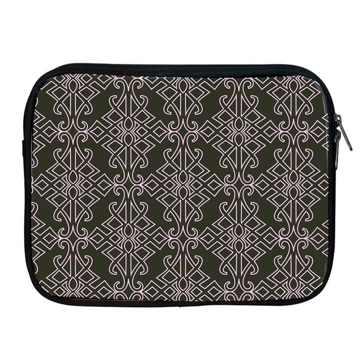 Line Geometry Pattern Geometric Apple iPad 2/3/4 Zipper Cases