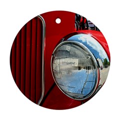 Antique Car Auto Roadster Old Ornament (round) by Amaryn4rt