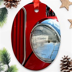 Antique Car Auto Roadster Old Ornament (oval) by Amaryn4rt