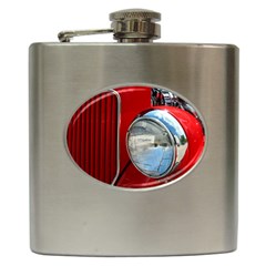 Antique Car Auto Roadster Old Hip Flask (6 Oz) by Amaryn4rt