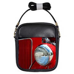 Antique Car Auto Roadster Old Girls Sling Bags by Amaryn4rt