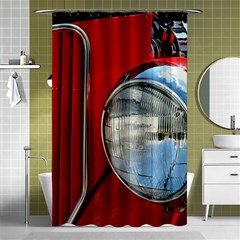 Antique Car Auto Roadster Old Shower Curtain 48  X 72  (small)  by Amaryn4rt