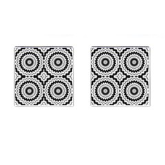 Pattern Tile Seamless Design Cufflinks (square) by Amaryn4rt