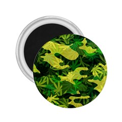 Marijuana Camouflage Cannabis Drug 2 25  Magnets by Amaryn4rt