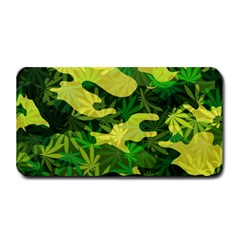 Marijuana Camouflage Cannabis Drug Medium Bar Mats by Amaryn4rt