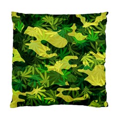 Marijuana Camouflage Cannabis Drug Standard Cushion Case (one Side) by Amaryn4rt