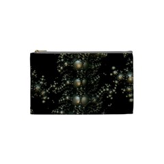 Fractal Math Geometry Backdrop Cosmetic Bag (small)  by Amaryn4rt