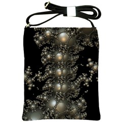 Fractal Math Geometry Backdrop Shoulder Sling Bags