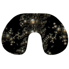 Fractal Math Geometry Backdrop Travel Neck Pillows by Amaryn4rt