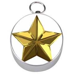 Stars Gold Color Transparency Silver Compasses by Amaryn4rt