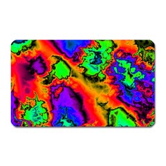 Hot Fractal Statement Magnet (Rectangular)