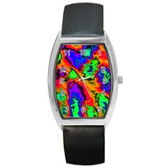 Hot Fractal Statement Barrel Style Metal Watch