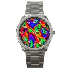 Hot Fractal Statement Sport Metal Watch