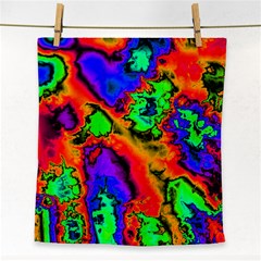 Hot Fractal Statement Face Towel