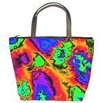 Hot Fractal Statement Bucket Bags Front