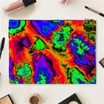 Hot Fractal Statement Cosmetic Bag (XL) Back