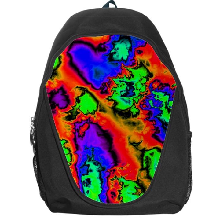 Hot Fractal Statement Backpack Bag