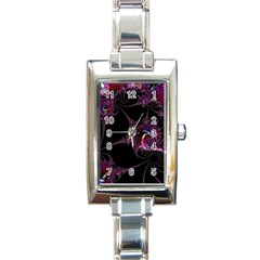 Fantasy Fractal 124 A Rectangle Italian Charm Watch by Fractalworld