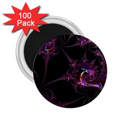 Fantasy Fractal 124 A 2 25  Magnets (100 Pack)  by Fractalworld