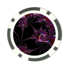 Fantasy Fractal 124 A Poker Chip Card Guard by Fractalworld