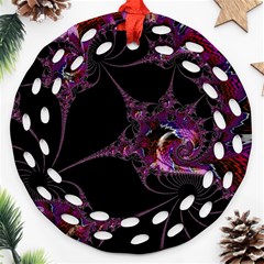 Fantasy Fractal 124 A Ornament (round Filigree) by Fractalworld