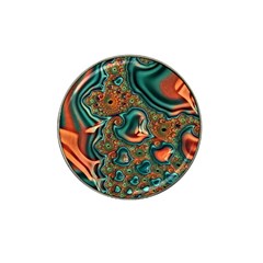 Painted Fractal Hat Clip Ball Marker (4 Pack) by Fractalworld