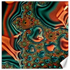 Painted Fractal Canvas 20  X 20   by Fractalworld